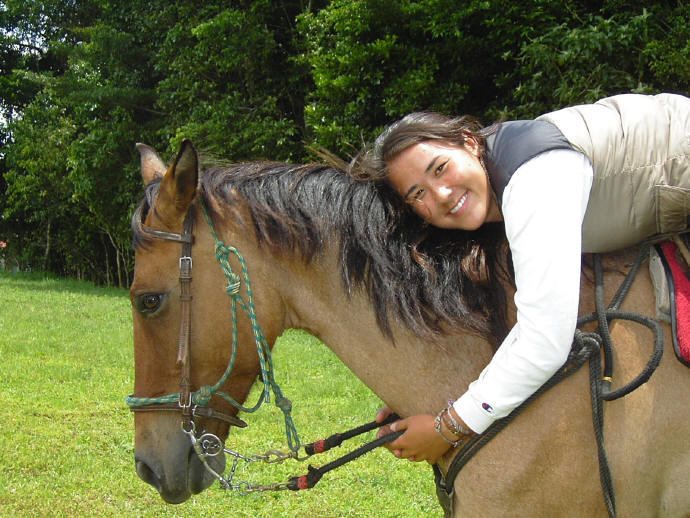 Smiling Horses Volunteering Laura