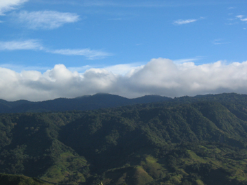 Monteverde Costa Rica Cloud Forest - view on horseback